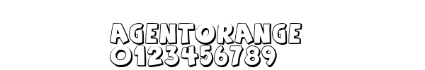 Fuente AgentOrange.ttf