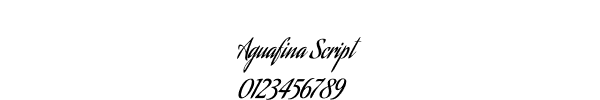Fuente Aguafina Script.ttf
