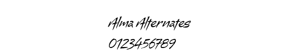 Fuente Alma Alternates.ttf