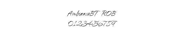 Fuente AmbianceBT ROB.ttf