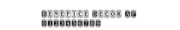 Fuente Benefice Decor AP.ttf