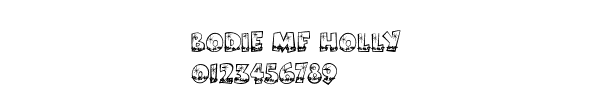 Fuente Bodie MF Holly.ttf