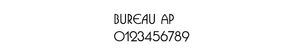 Fuente Bureau AP.ttf
