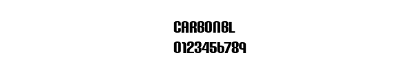Fuente CARBONBL.ttf