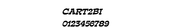Fuente CART2BI_.TTF