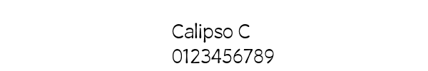 Fuente Calipso C.ttf