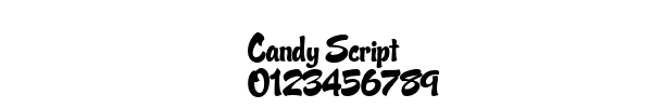Fuente Candy Script.ttf