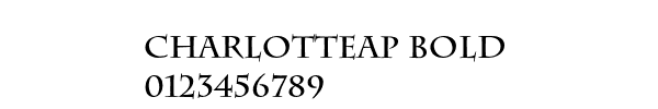 Fuente CharlotteAP Bold.ttf