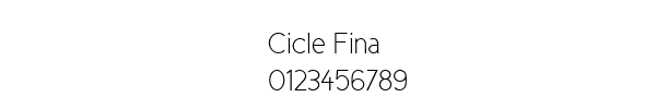 Fuente Cicle Fina.ttf