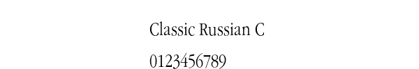 Fuente Classic Russian C.ttf