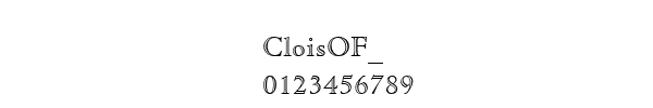 Fuente CloisOF_.ttf