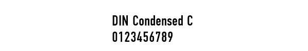 Fuente DIN Condensed C.ttf
