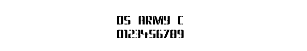 Fuente DS Army C.ttf