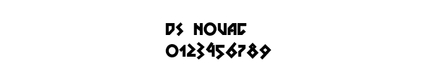 Fuente DS NovaC.ttf