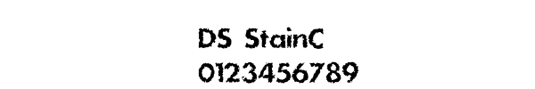 Fuente DS StainC.ttf