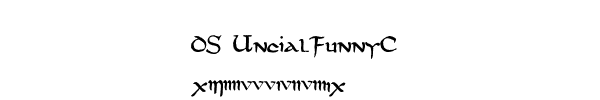 Fuente DS UncialFunnyC.ttf