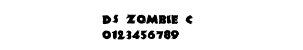 Fuente DS Zombie C.ttf