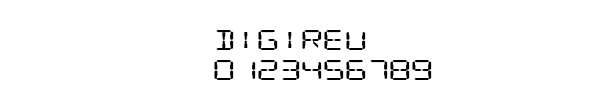 Fuente Digireu.ttf