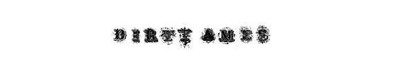 Fuente Dirty Ames 0.1.ttf
