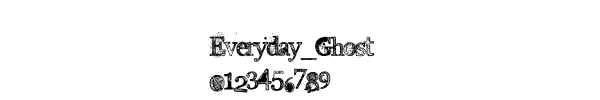 Fuente Everyday_Ghost.ttf