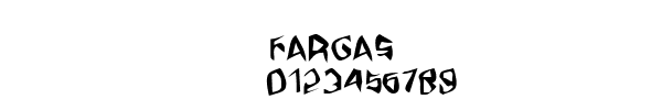 Fuente FARGAS.TTF