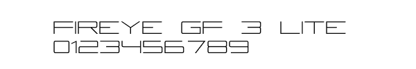Fuente Fireye GF 3 Lite.ttf