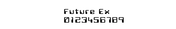 Fuente Future Ex.ttf
