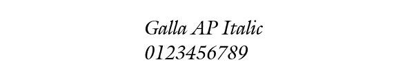Fuente Galla AP Italic.ttf
