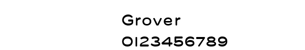 Fuente Grover.ttf