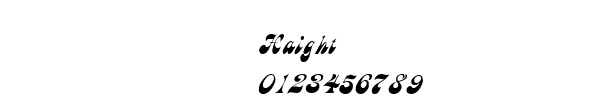 Fuente Haight.ttf