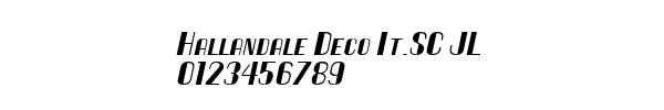 Fuente Hallandale Deco It.SC JL.TTF