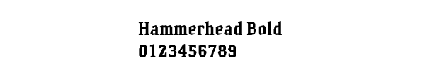 Fuente Hammerhead Bold.ttf