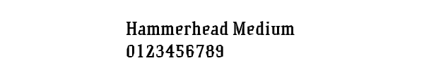 Fuente Hammerhead Medium.ttf