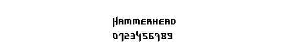 Fuente Hammerhead.ttf