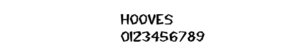 Fuente Hooves.ttf