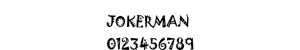 Fuente JOKERMAN.TTF