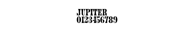 Fuente Jupiter.ttf