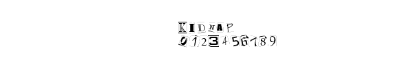 Fuente KIDNAP.TTF