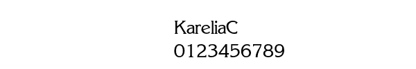Fuente KareliaC.ttf