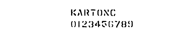 Fuente KartonC.ttf