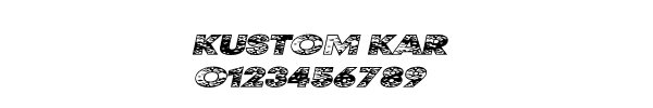 Fuente Kustom Kar.ttf