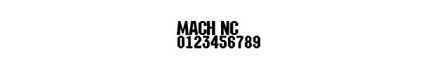 Fuente MACH NC.TTF