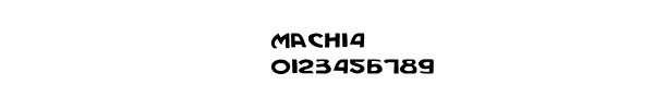 Fuente MACH14.TTF