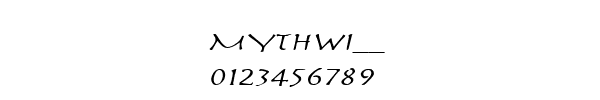 Fuente MYTHWI__.TTF