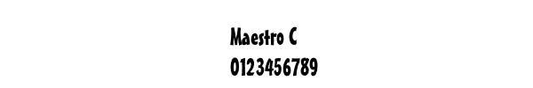 Fuente Maestro C.ttf