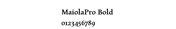 Fuente MaiolaPro Bold.ttf