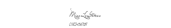 Fuente Miss Le Gatees.ttf