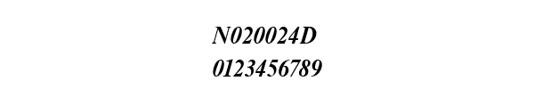 Fuente N020024D.TTF