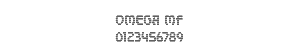 Fuente OMEGA MF.TTF