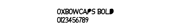 Fuente Oxbowcaps Bold.ttf